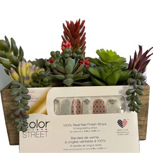 New Color Street Nail Polish Strips • Pinball Queen Glitter Design